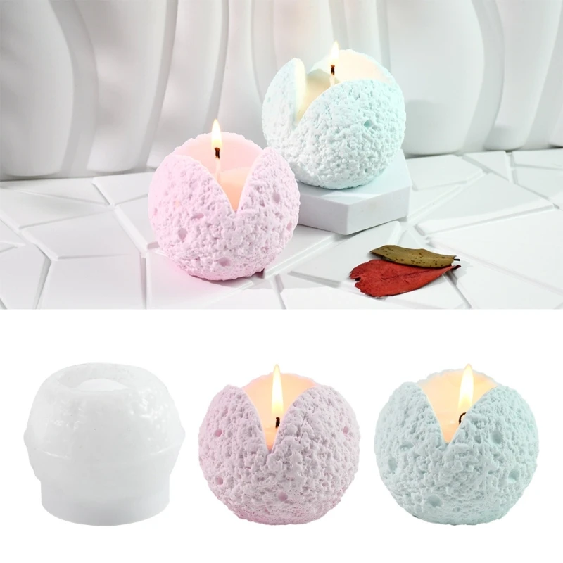 Cylinder Shaped Candlestick Silicone Mold Base Mould Decorative Jar Mold Ornament Home Decorations Mould