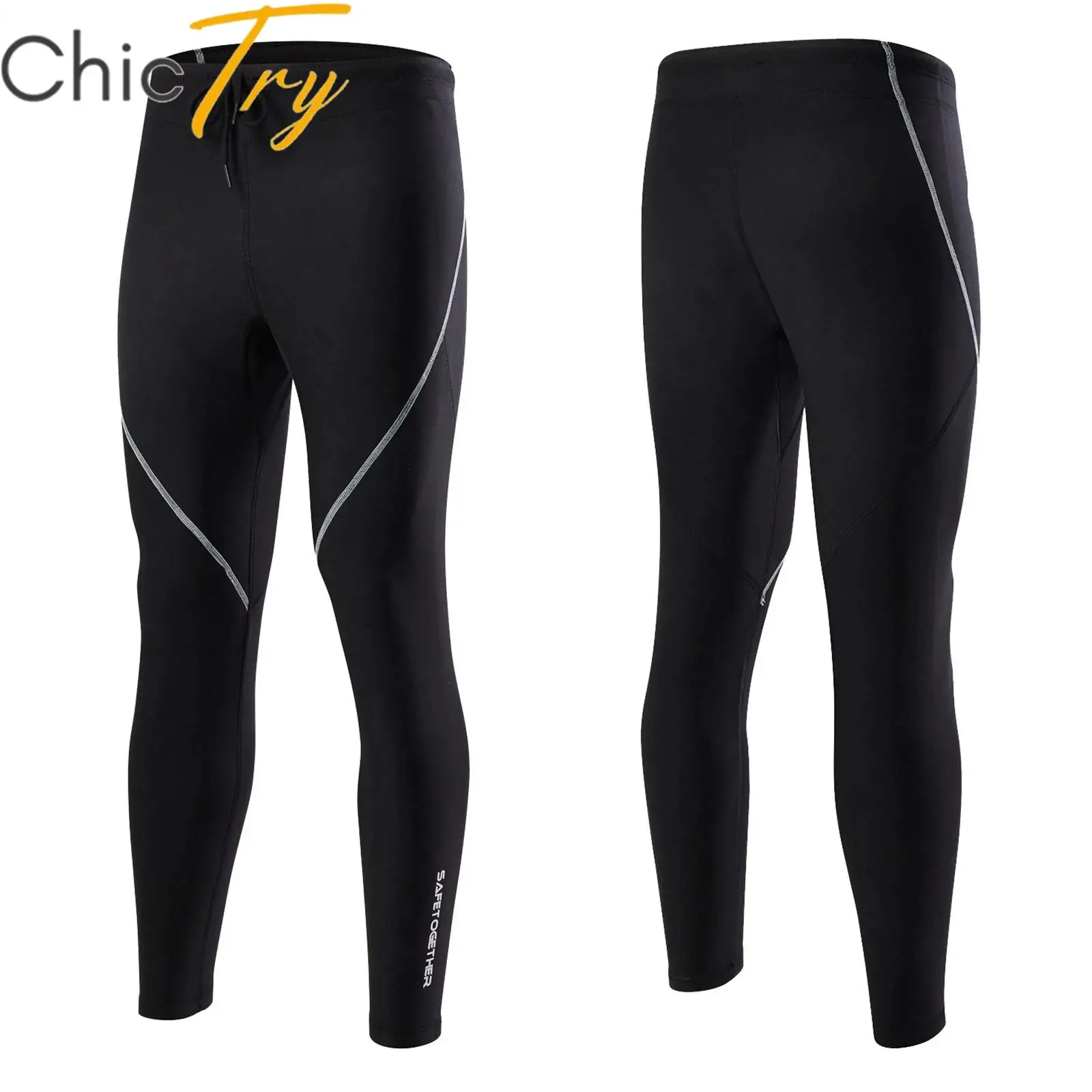 

Mens 2mm Neoprene Wetsuit Pants Rash Guard Swimsuit Thermal Protection Leggings for Outdoor Swimming Surfing Snorkeling Diving