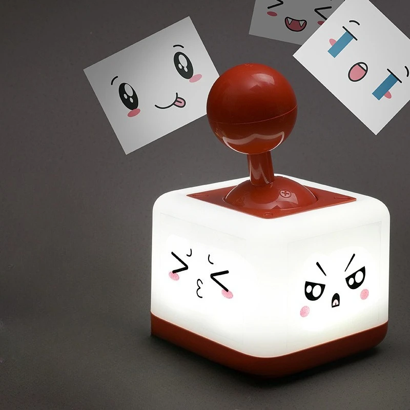 

New Fun Design Creative Joystick Decompression Nightlight Desktop Atmosphere Ornament Nightlight USB Charging Use