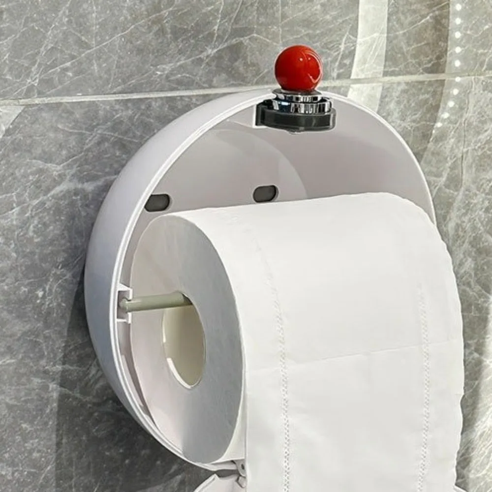 

Cute Multipurpose Toilet Paper Box Wall Mounted Plastic Paper Towel Dispenser Exquisite Waterproof Tissue Box Holder Bathroom