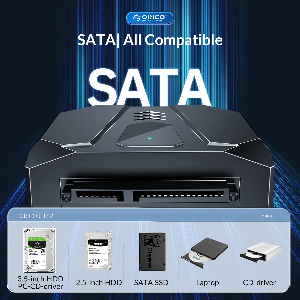 ORICO 2.5 Inch SATA Adapter with 2.5\