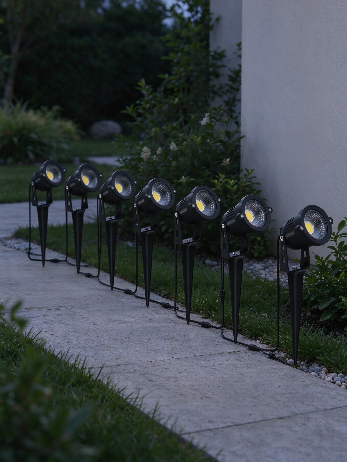 led-garden-spike-light-removable-2m-cable-ip65-waterproof-12w-18w-24w-30w-12v-110v-220v-outdoor-lawn-pathway-landscape-spotlight