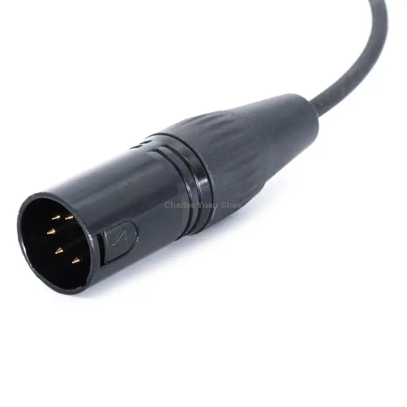 

Convenient GAs Headset Conversion Cable Easily Your Aviation Headset to XLRs Devices Aviation Headphones Part