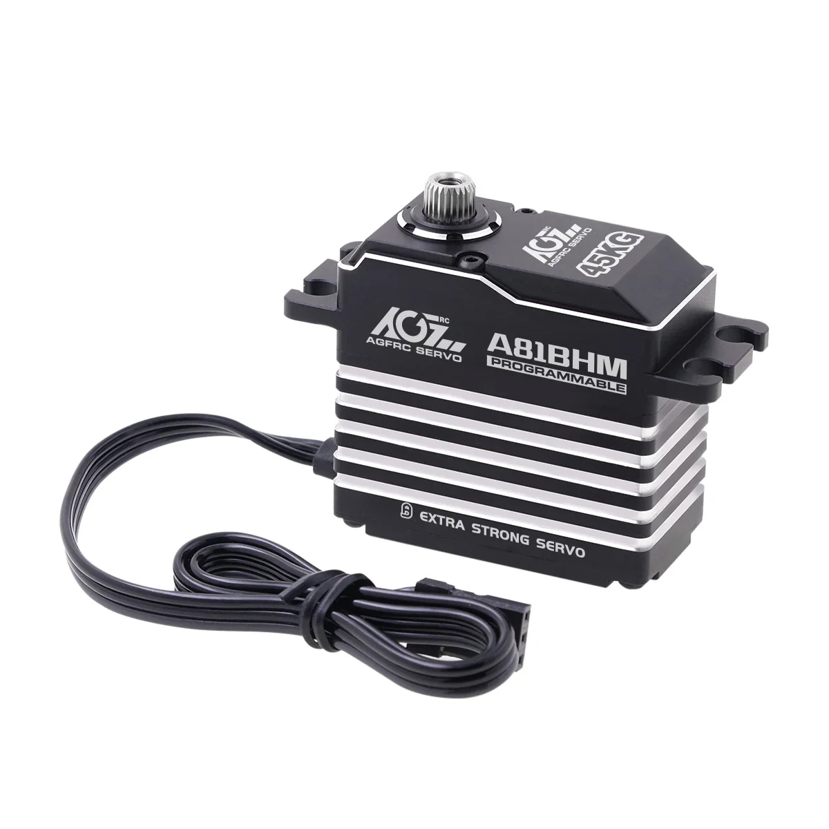 

Programmable A81BHM Steel Gear 45KG Monster Torque High Speed Brushless Servo for 1/8 Scale On Road Off road Truck