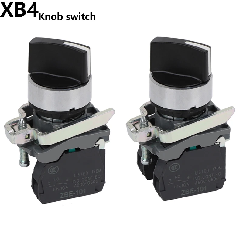 XB4-BD21 XB4-BD33 Standard Handle Knob (no) Push Button Switch