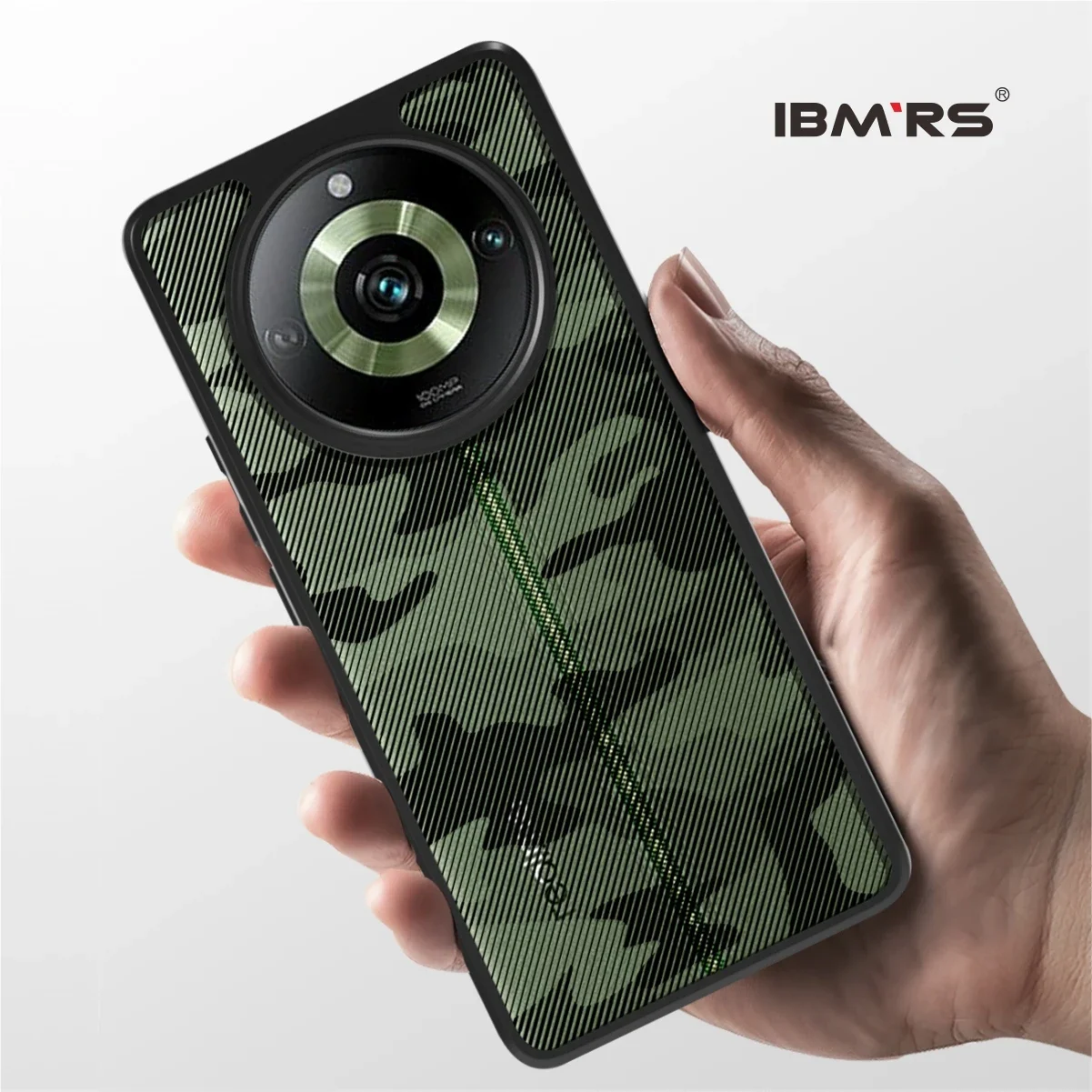 Shockproof Advanced Protective Cover, Camouflage Hard Back Case, Compatible with Realme 11 Pro, 11 Pro +, 11 Pro Plus, Clear Bla