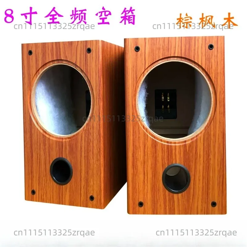 8 Inch Empty Wood Speaker Cabinet， Audiophile Grade DIY Enclosure for Full Range/Coaxial Drivers， Home & Car Audio view 2