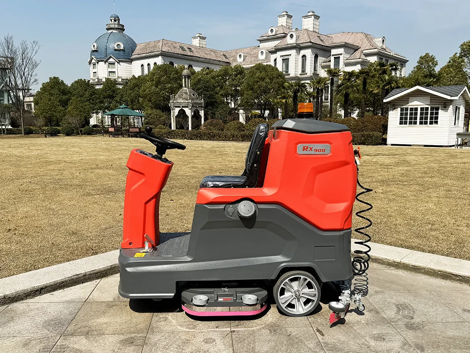 Hot Sell Ride-On Electric Floor Scrubber Automatic Washing Machine Scrubber Drier for Manufacturing Plant
