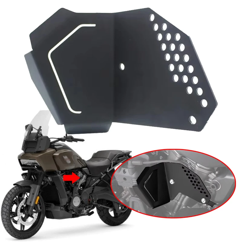 

Motorcycle Mid Frame Engine Heat Shield Throttle Guard Cover Valve Guard For Harley Pan America 1250S PAN AMERICA 1250 2020 2021