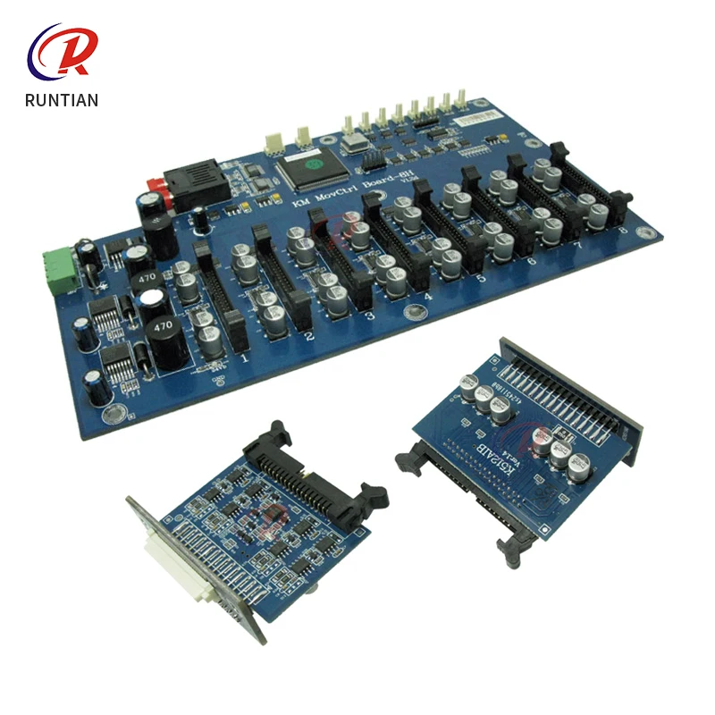 8heads UMC Board Kit for Konica512 Printer Km512 UMC Main Board Printhead Board for Allwin Yaselan Myjet Print Carriage Board