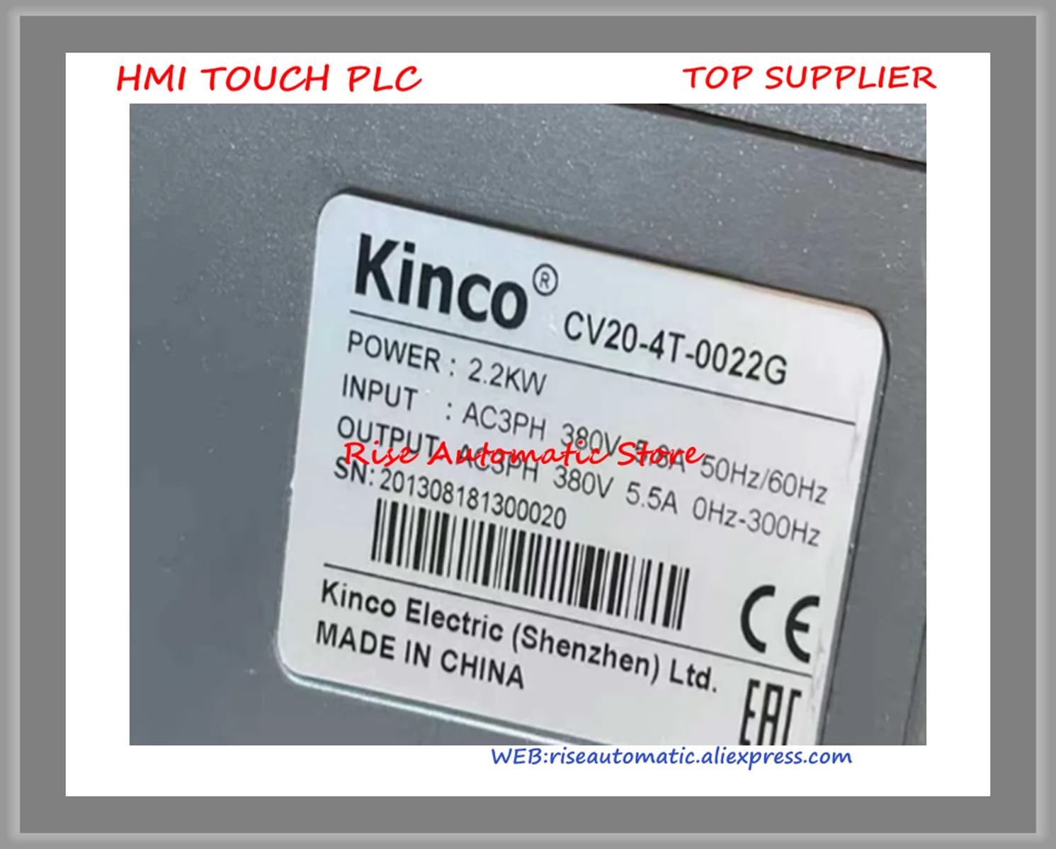 0.75KW CV20-4T-0007G 1.5KW 380V CV20-4T-0015G 2.2KW CV20-4T-0022G AC3Ph 380V CV Series G-type Kinco Frequency Converter New