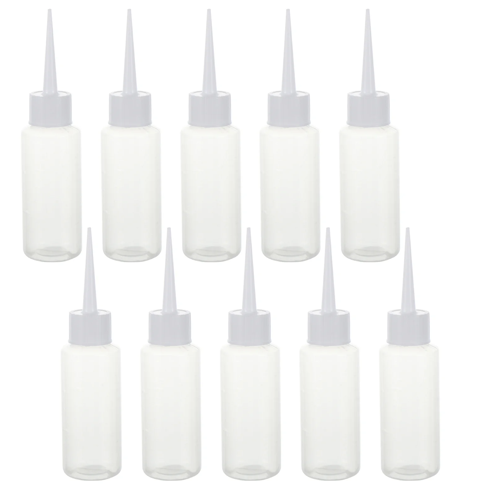 

Refillable Extruded Narrow Pourer Bottle Squeeze Bottles Translucent Liquid Glue Dispenser