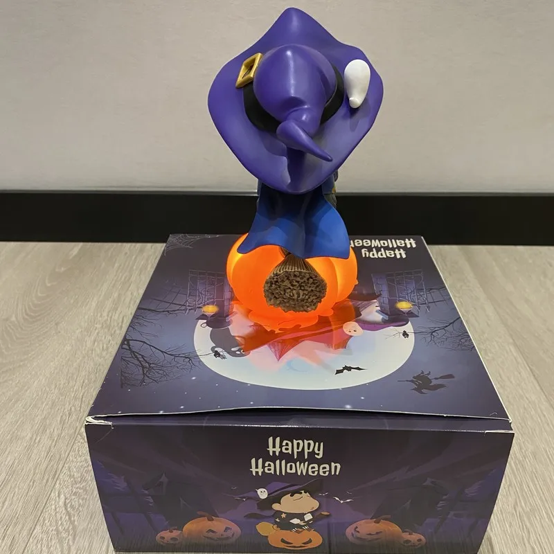 ハロウィーンのカボチャのランタン,クレヨンのxiaoxin,手作りのアクセサリー,充電式,小さな常夜灯,かわいい贈り物