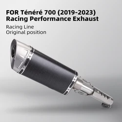 Motorcycle Tenere 700 2019 to 2023 XTZ690 T7 T700 M1 Exhaust Muffler System
