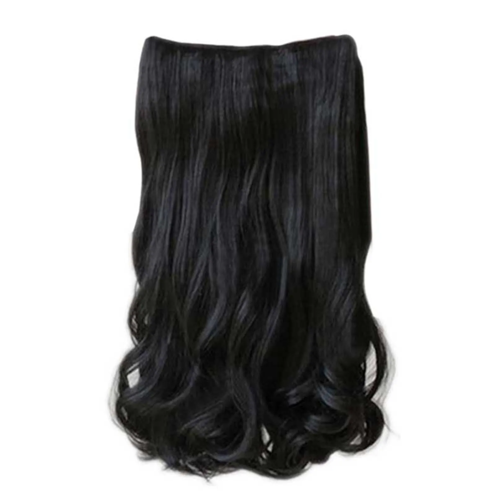 High-Temperature Curly Wavy Wig 5 Clips In 60cm Hair Extensions for Daily Wear Dating Parties