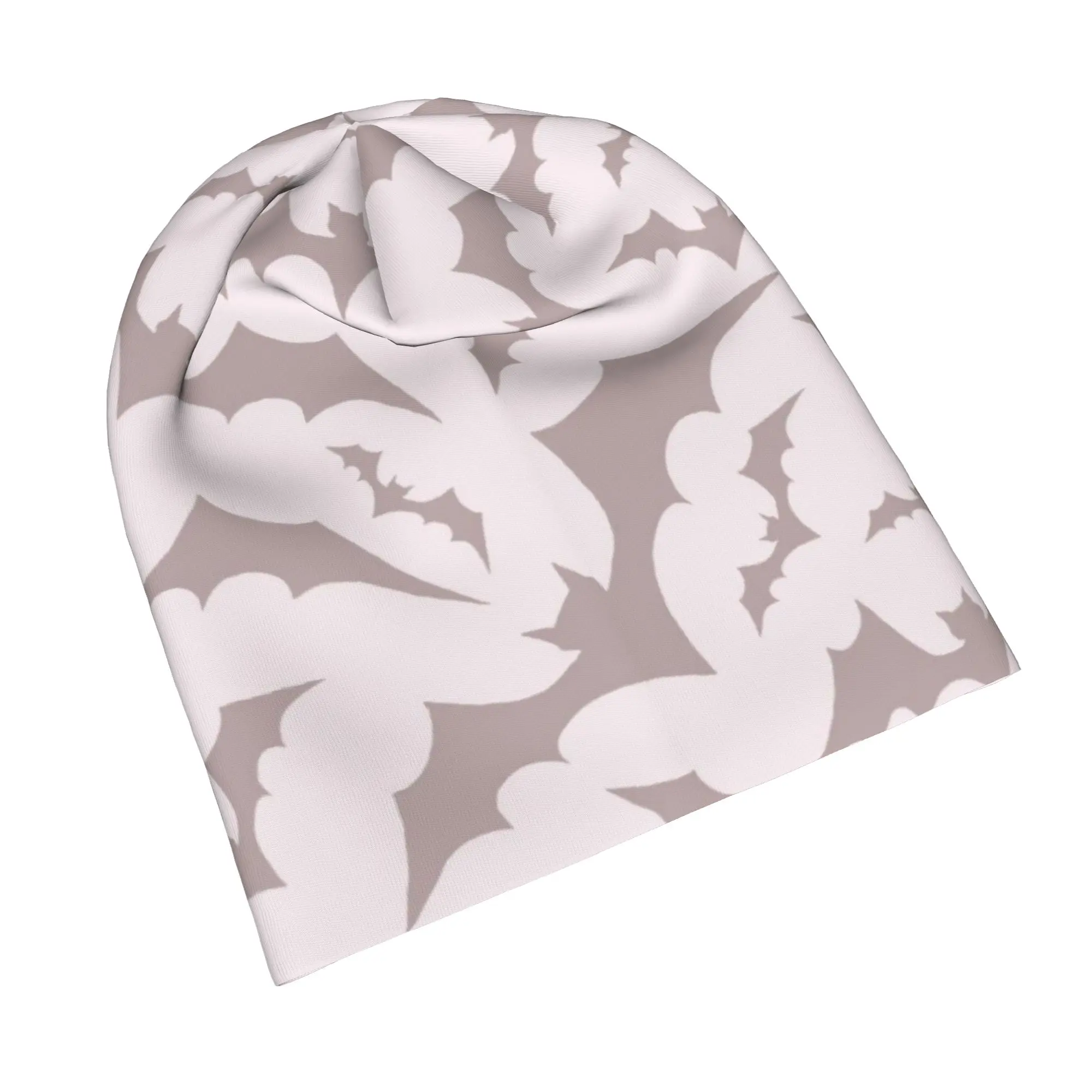 Cartoon Bat Halloween Gothic Caps  Cool Adult Street Skullies Beanies Hats Spring Warm Head Wrap Bonnet Knit Hat