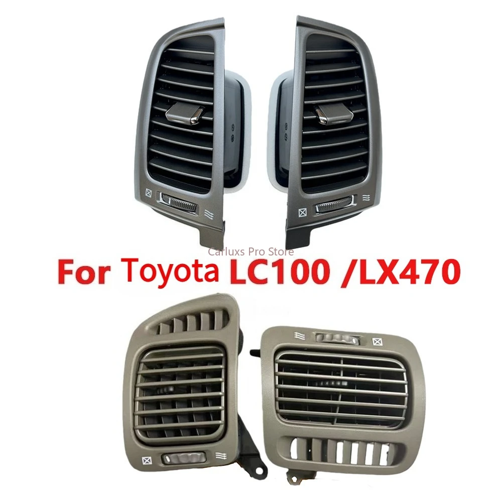 Air Vent Outlet for Toyota Land Cruiser LC100 FJ100 LX470 1998 -2007 Side Air Vent Outlet Grille Fan Conditioning Assembly