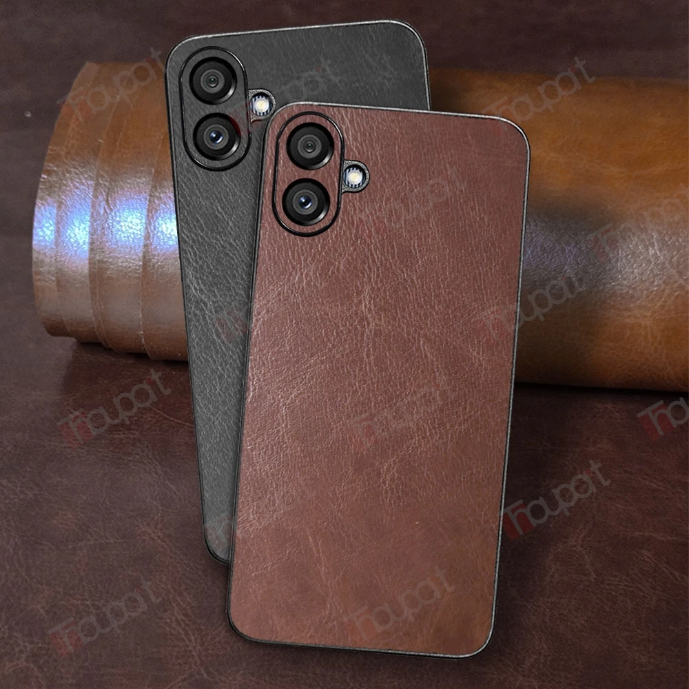 Retro Leather Case For Samsung Galaxy A04 A04s Business Durable Phone Cover For Samsung A04 Case