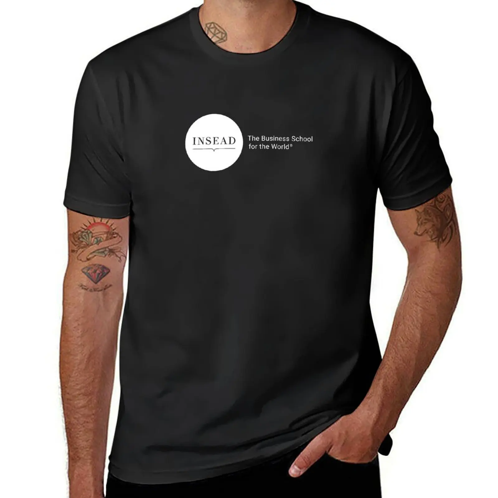 Insead T-Shirt Esthetische Kleding Douane Ontwerp Uw Eigen Mannen Grafische T-Shirts