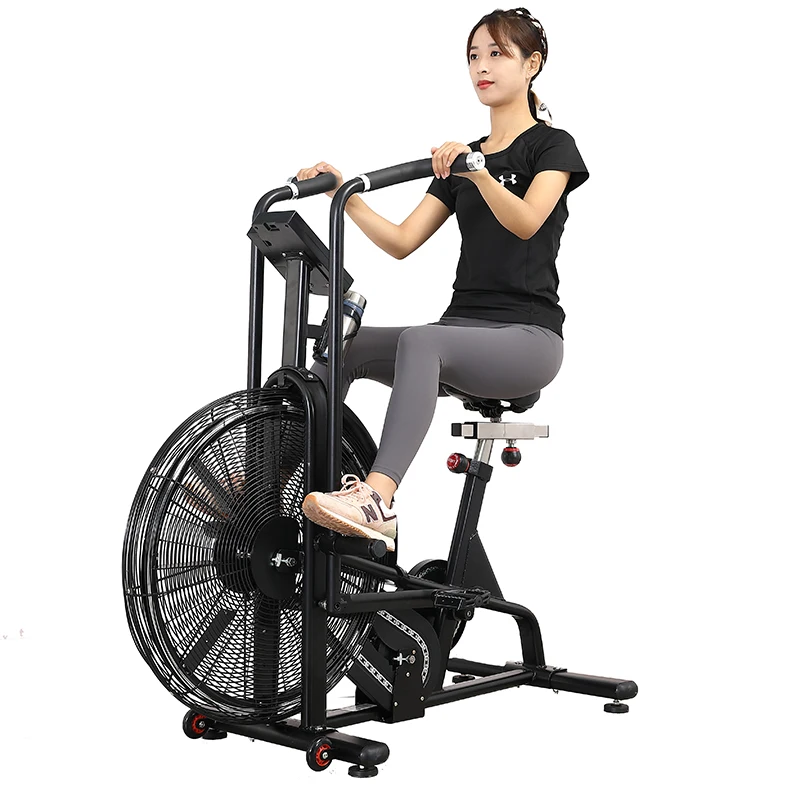 

Commercial Fan Exercise Bike Upright Indoor Stationary Bicycle Fitness Equipment Bike/Cheap Price Cardio Air Bike