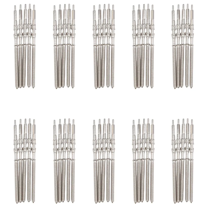 50Pcs Movement Watch Steel Stem Crown Kit Watch Of Parts NH35 NH36 NH38 NH39 Movement Watch Stem Spare Parts