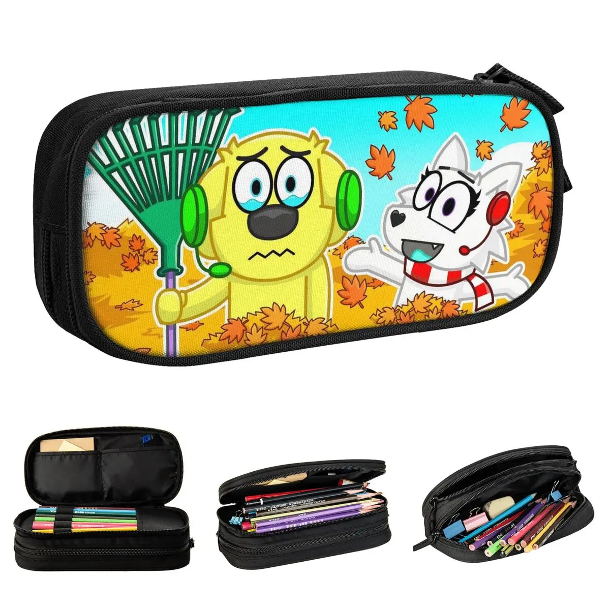 

Пеналы для игр Tylers And Snowis, креативная сумка-держатель для ручек, школьные принадлежности большой емкости, косметичка для карандашей