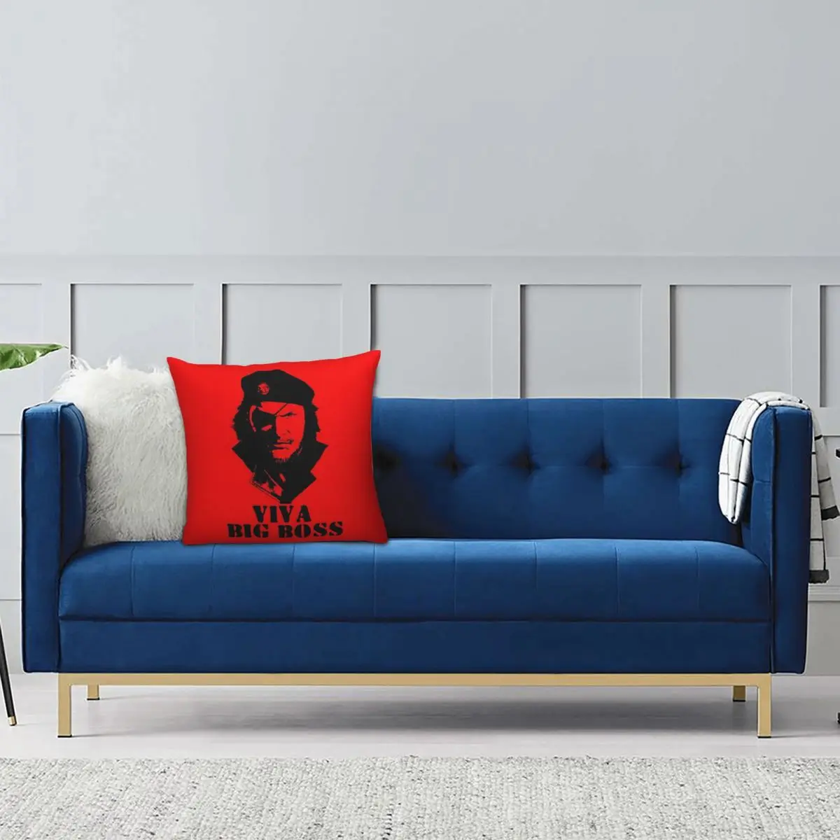 Game Metal Gear Solid Square Pillowcase Pillow Cover Cushion Zip Decorative Comfort Throw Pillow for Home Car