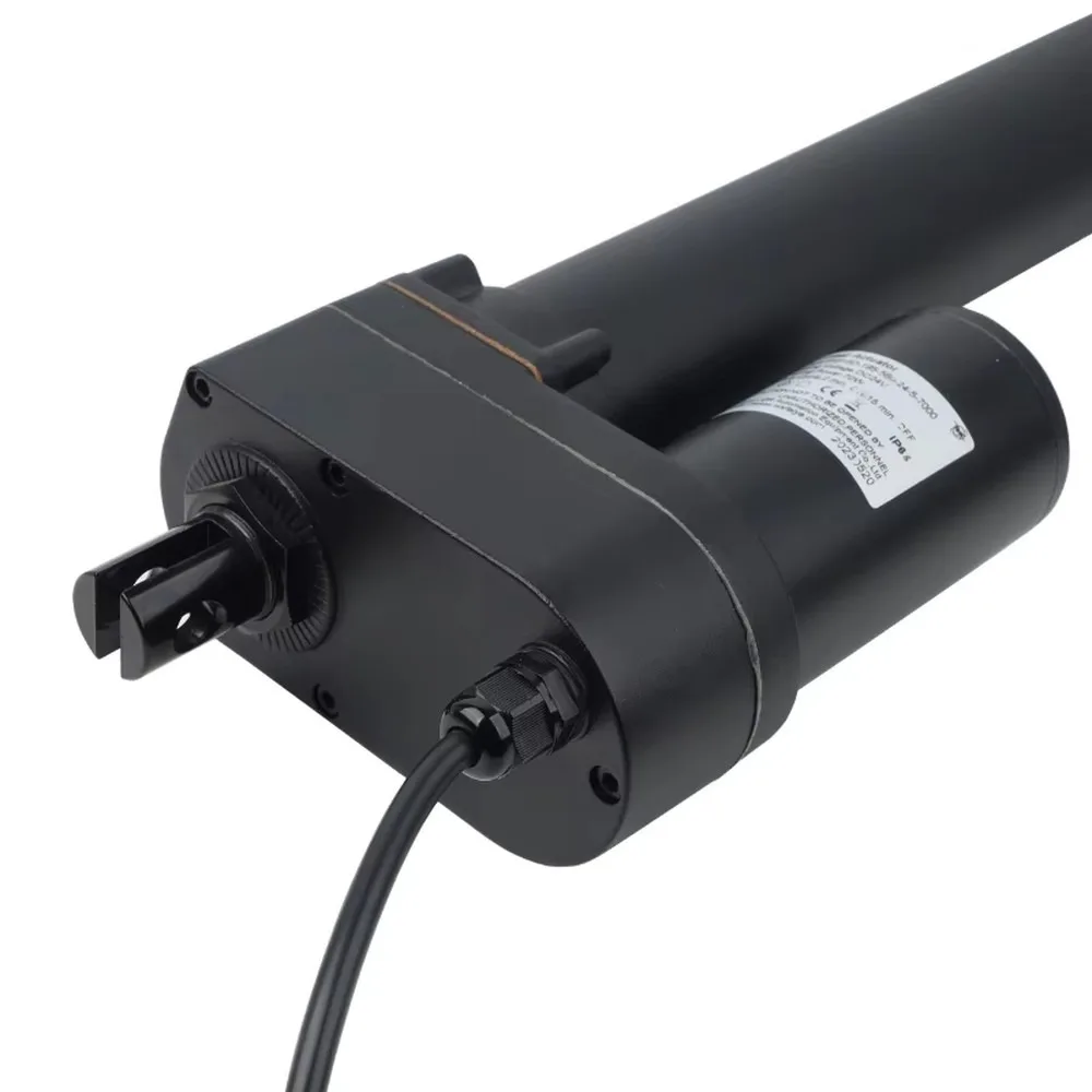 JDR Heavy Duty Linear Actuator 12V/24V DC 6000N IP65 50-1000mm Stroke Self-locking Push Pull Motor for TV Lift Solar