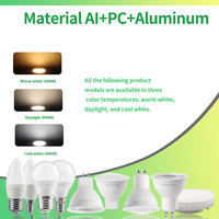 5Pack Mini LED Bulb lamp 5W GU10 MR16 C37 G45 GX53 Bulbs AC110V AC220V Hight lumen CRI E27 E14 Base for Home derec study light