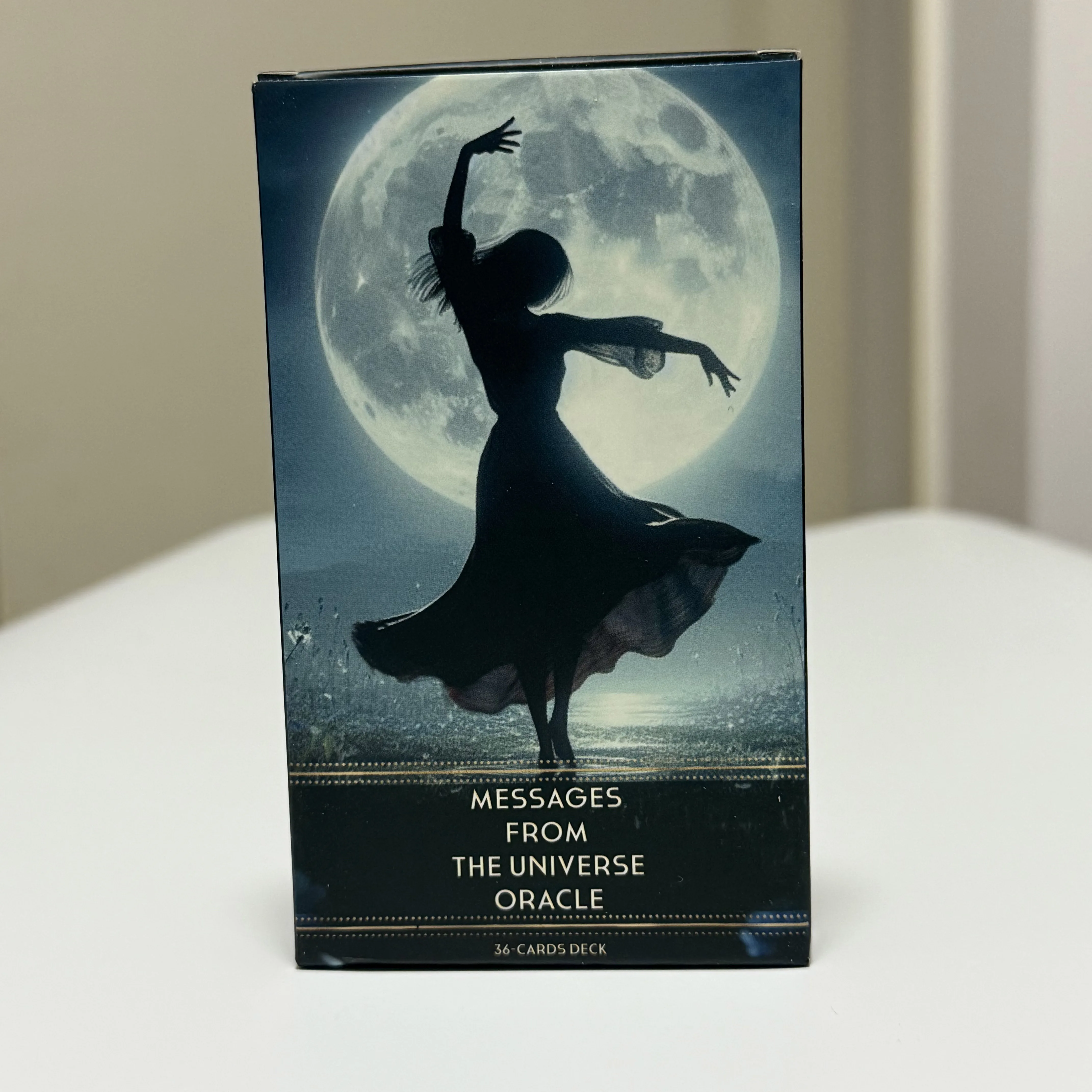 

12*7 см колода с сообщениями из Вселенной Oracle, 36 карточек, колода для карточек, английские настольные игры