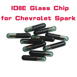 KEYECU 10PCS 8E Aftermarket Glass Chip ID8E Dedicated Chip Auto Transponder Chip Key Blank Car Key Chips for Chevrolet Spark