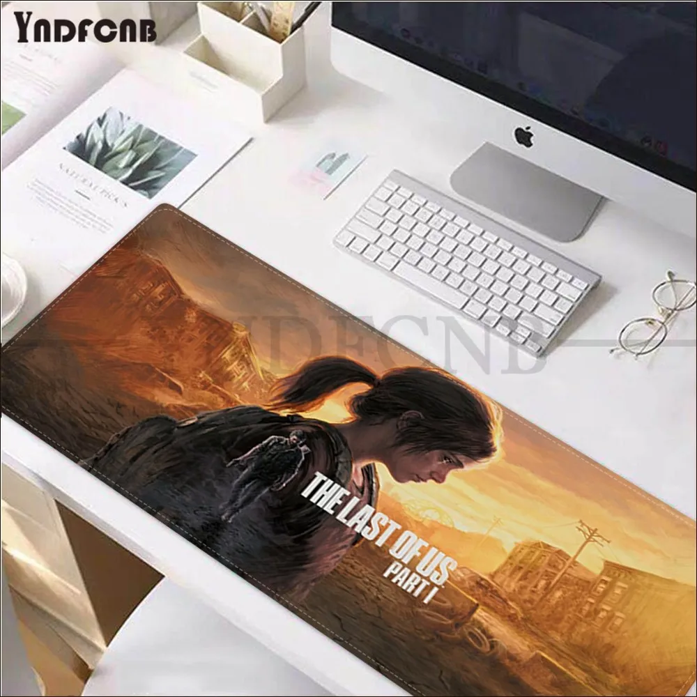 Imagem -05 - Último de Nós Borracha Mousepad Durável Mouse Pad para Gamer Desktop Mouse Pad Tamanho Novo o