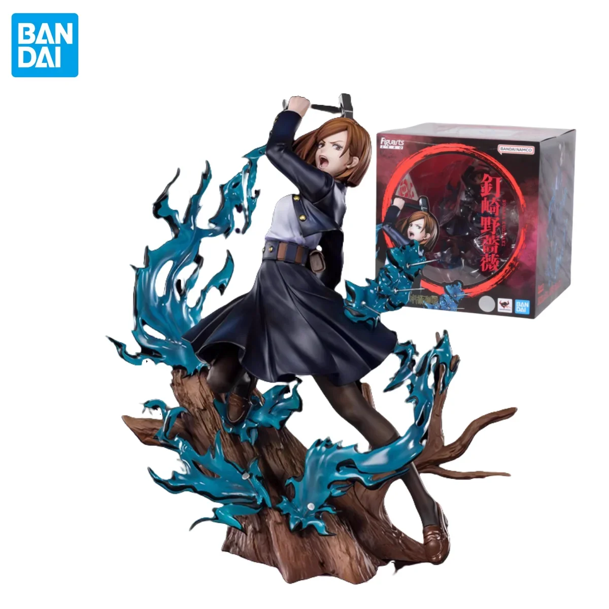 

In Stock BANDAI Original Figuarts ZERO Jujutsu Kaisen Kugisaki Nobara Anime Figure Collectible Model Toy Gift for Kids