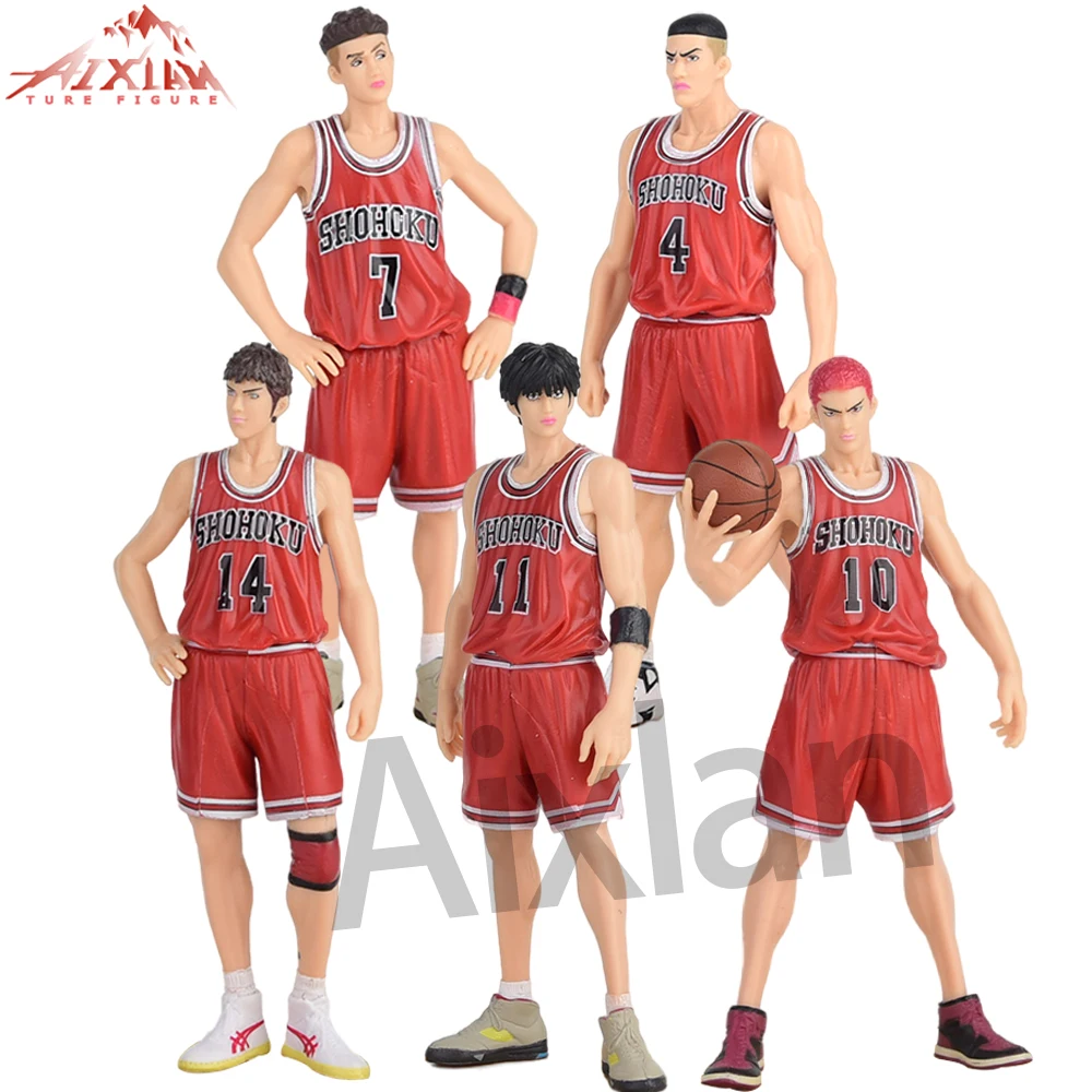 

15cm Anime Figures Gk One And Only Figure Shohoku Basketball Team Figurine Pvc Statue Model Collection Ornament Gifts GLGS