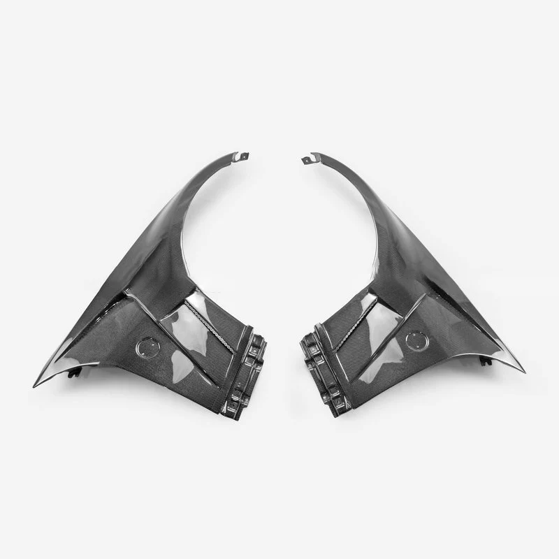ใหม่ OEM สไตล์คาร์บอนไฟเบอร์กันชน Fender Vents สําหรับ FB2 FB4 FB6 9 Gen 2012-2014 DL-CC0927 สภาพ