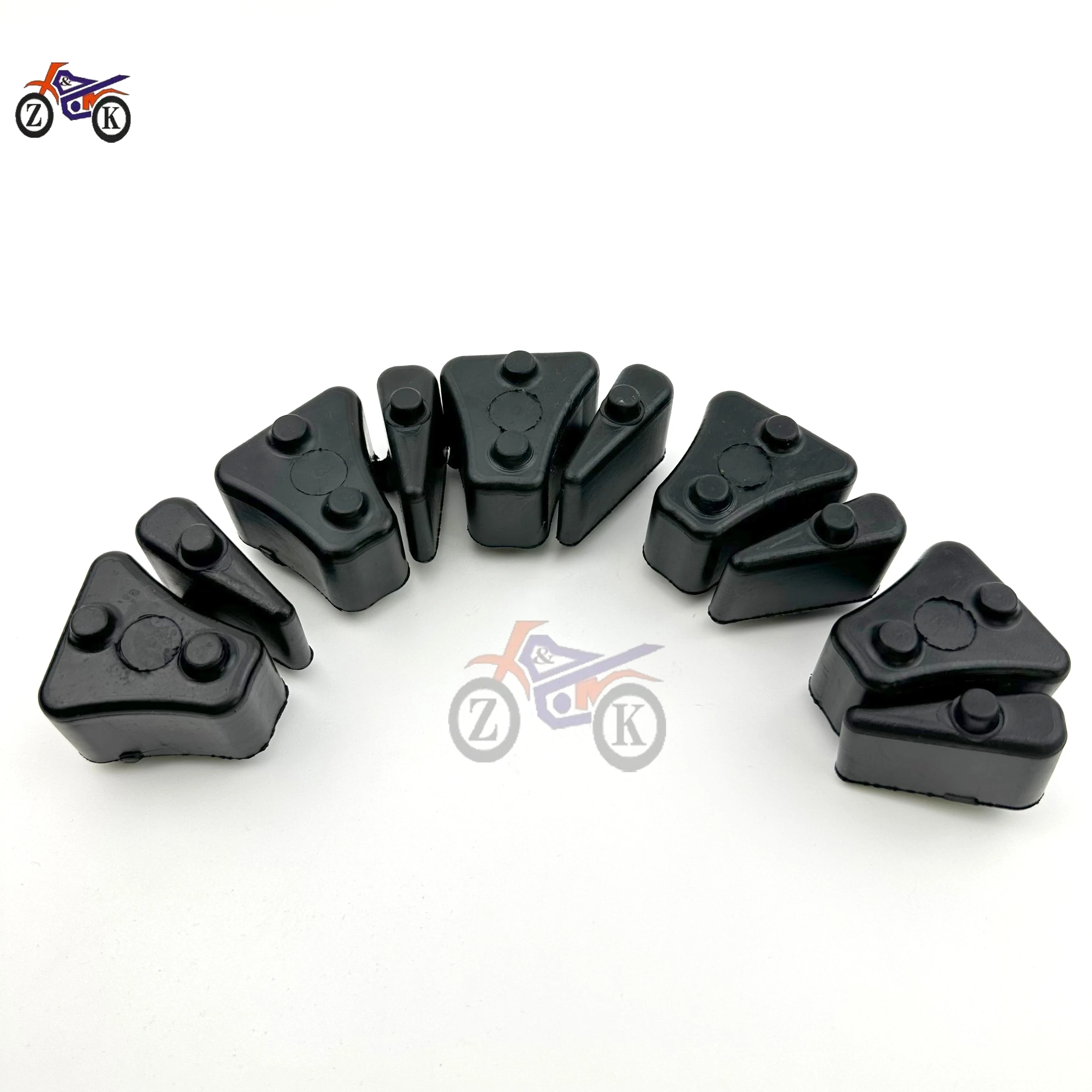 5 pezzi Set ammortizzatore ruota posteriore moto per Honda VT750 DC C CD Nero Ammortizzatore ruota posteriore Shadow Pignone moto in gomma