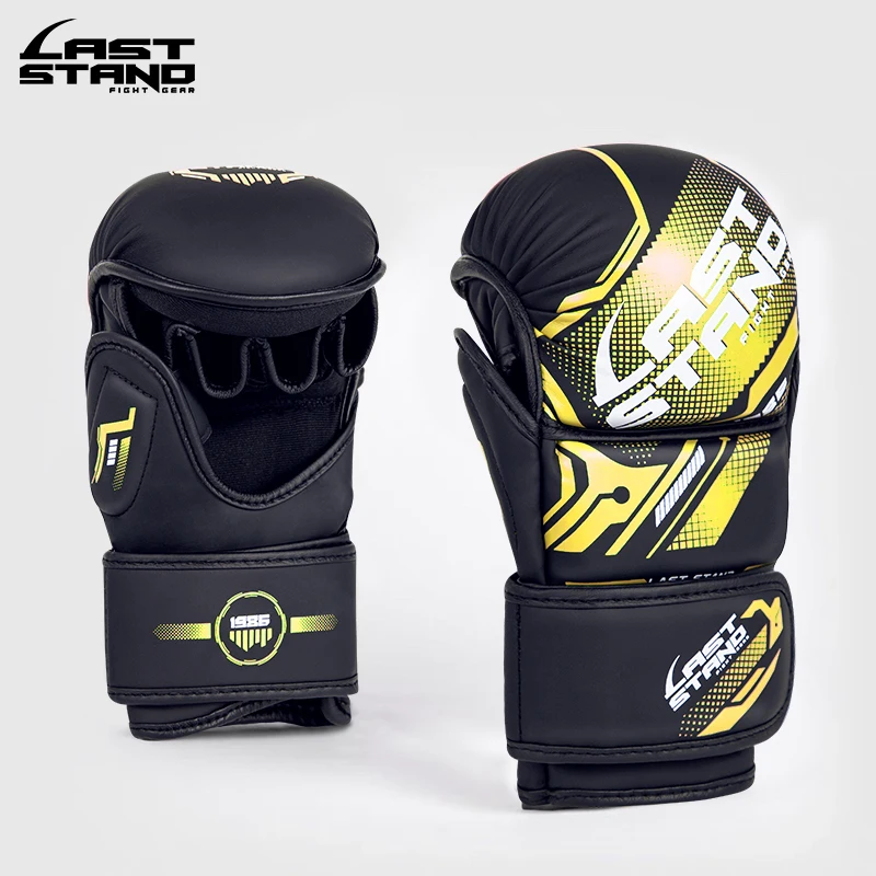 المهنية MMA قفازات ملاكمة بولي Leather الجلود MMA القتال فنون الدفاع عن النفس قفازات ملاكمة الكاراتيه الملاكمة التايلاندية قفازات التدريب الرجال النساء