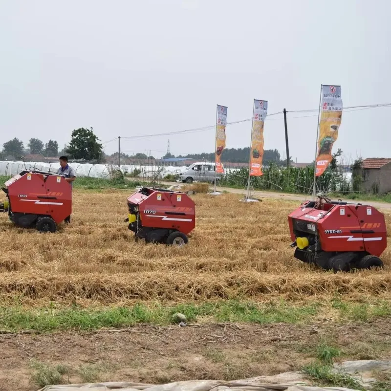 High Quality Professional Star Mrb850 Small Round Hay Baler PTO Driven By Compact Tractor For Grass Straw Silage