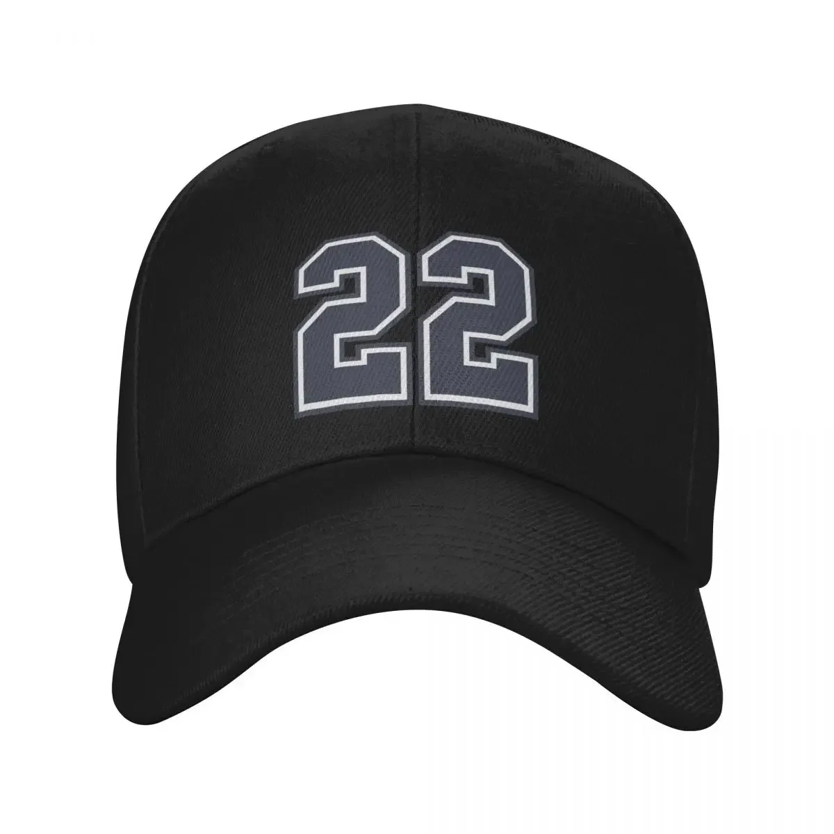 

22 Sports Number Twenty-Two Baseball Cap Sports Cap funny hat tactical cap Caps Women Men's