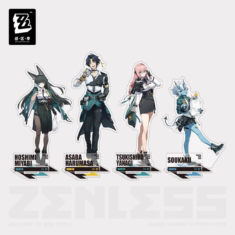 

Official Zenless Zone Zero Genuine Anime Six Class Daily Series Acrylic Standing Plaque Game Peripherals Ornaments Gifts