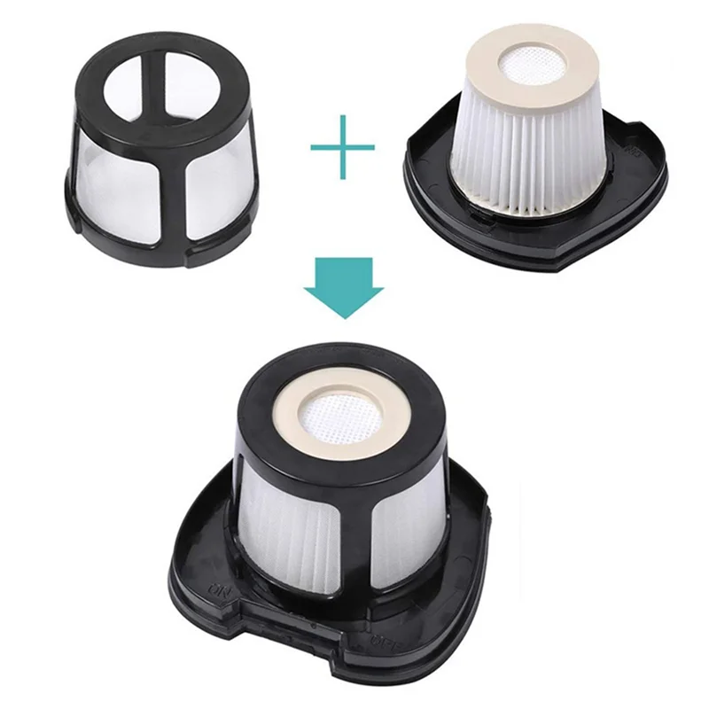 مناسبة لمرشح عناصر التصفية بيسيل 614212 1614203 Haipa قابل للغسل ملحقات المكنسة الكهربائية HEPA طقم قطع غيار-