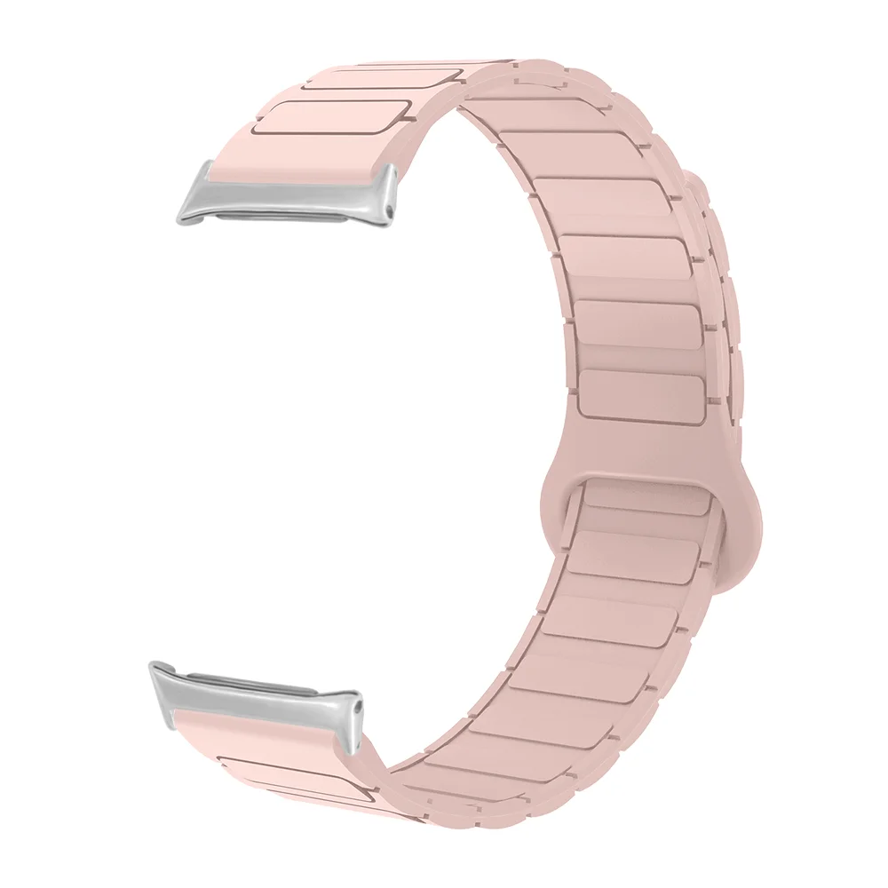 

20mm Magnetic Watch Strap For Honor Watch 4 Armor Style Quick Release Skin-friendly Frontier Silicone Smartwatch Band Men Women