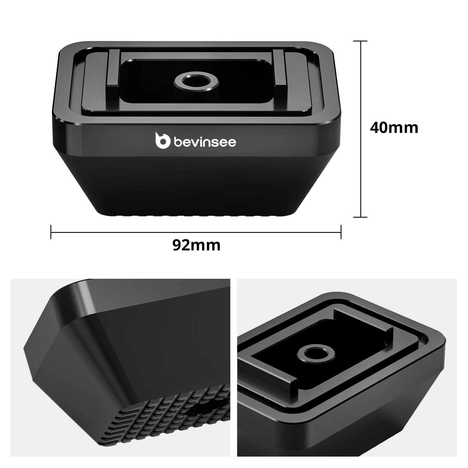 BEVINSEE Aluminum Jack Pads for BMW F30 E82 F34 E90 F10 F32 F11 F20 F01 F34,for Toyota Supra,Replace for 51717123311,51717169981