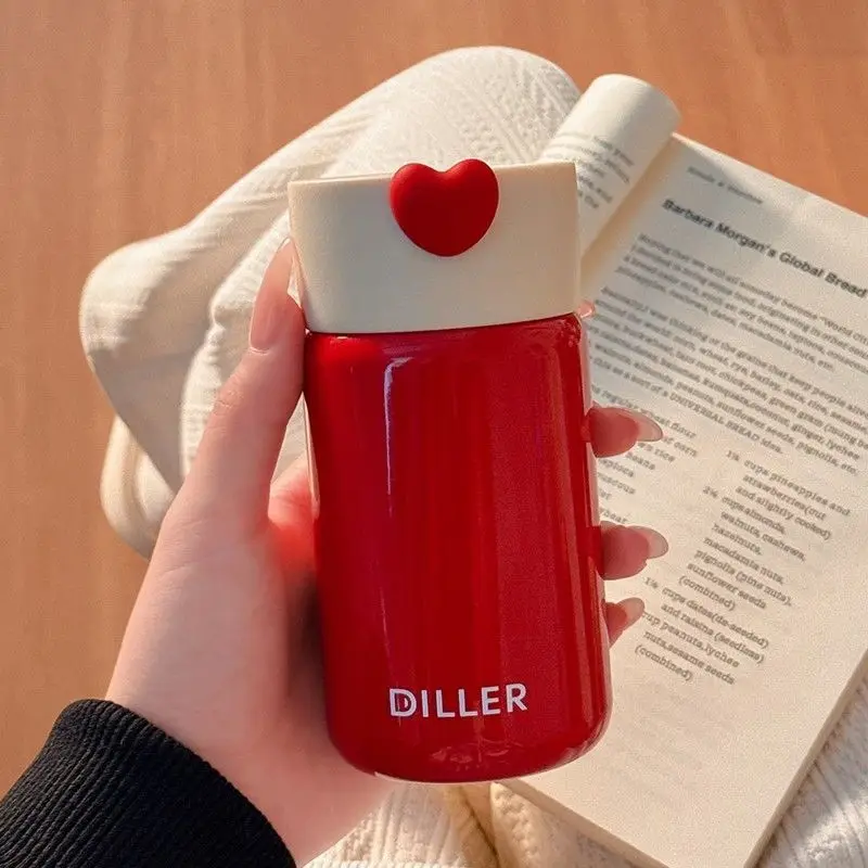 Hello Kitty Anime Kawaii Sanrio Ins doux Thermos tasse mignon dessin animé Portable thé eau séparation bouteille cadeaux pour les filles