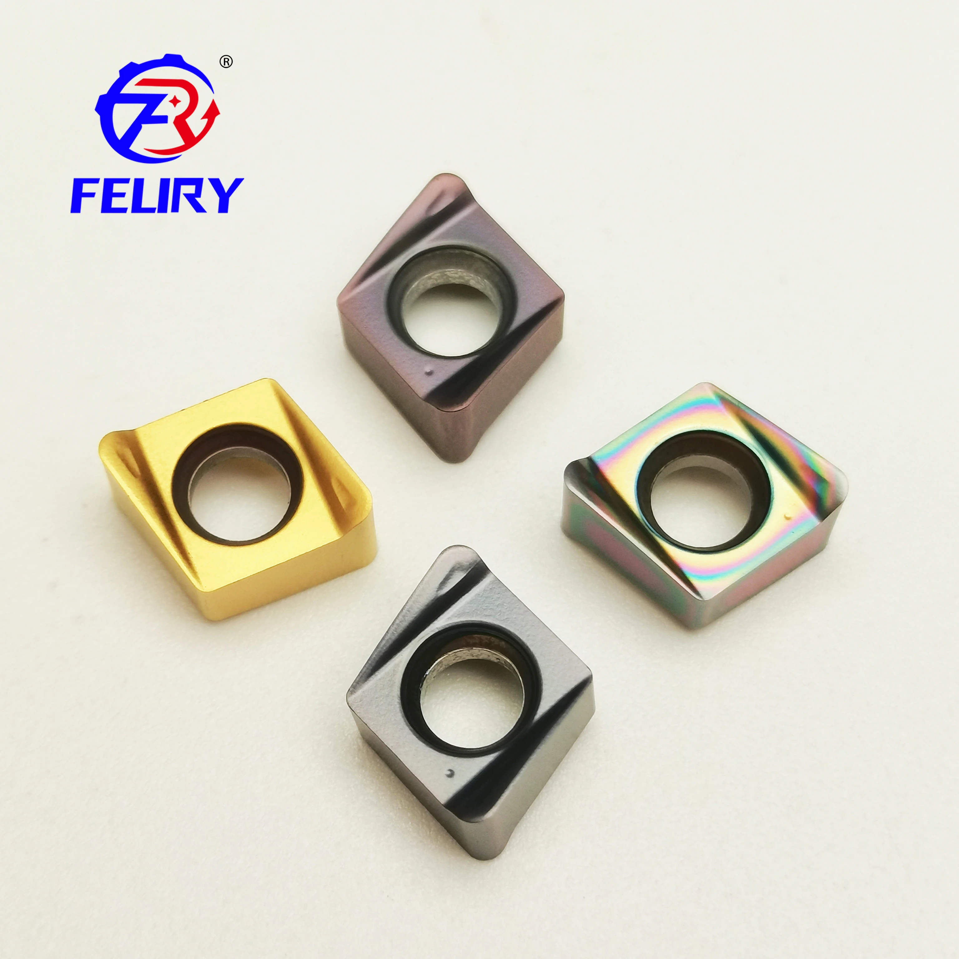 10PCS High-quality wear-resistant milling cutter inserts 4NKT060308R MP1125 1020 can be used for processing various steel parts