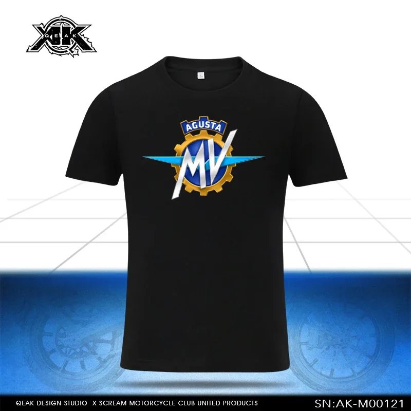 

Augusta Mv Agusta F4 Sports Car F3 800 Lewis Motorcycle Motorcycle Men's Summer Short Sleeve T-shirt