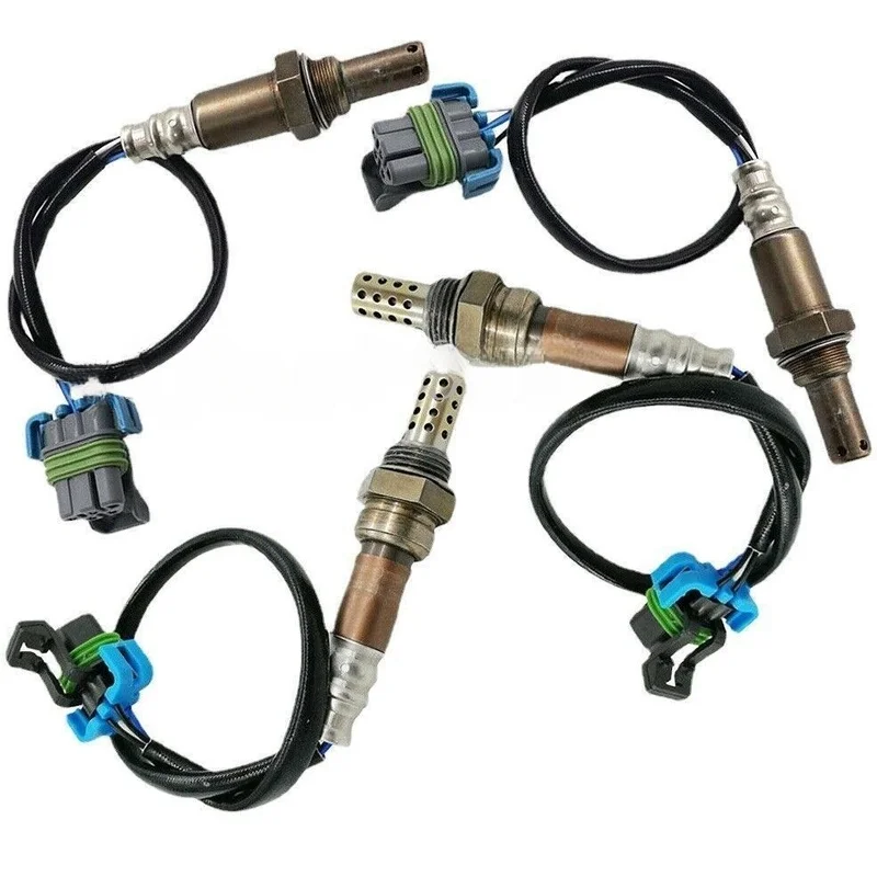 SSS+ 4Pcs Oxygen Sensor Up+Downstream For 2008-2014 Chevrolet Express 1500 4.3L 5.3L