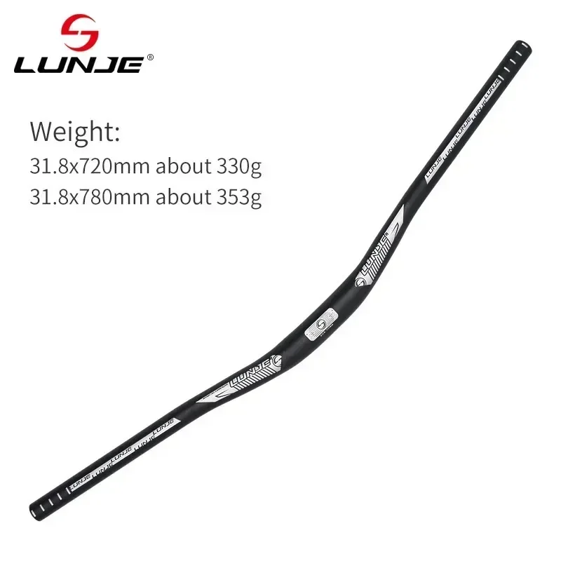 MTB Handlebar Aluminum Alloy Bicycle Handlebar for Road Mountain Bike Handlebar 31.8mm*650/720/780mm Steering Wheel For Bicycle