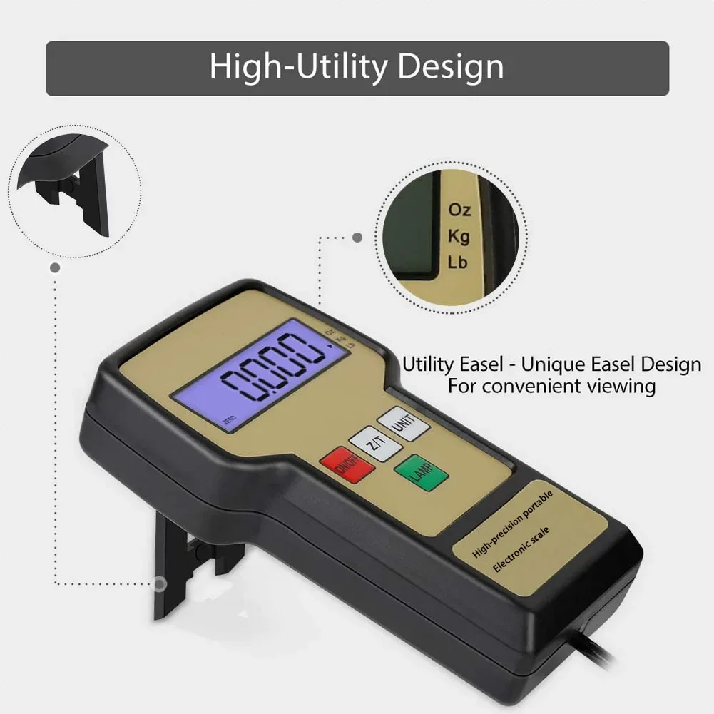 50/70/100kg portable high-precision air conditioning electronic digital refrigerant charging scale with housing