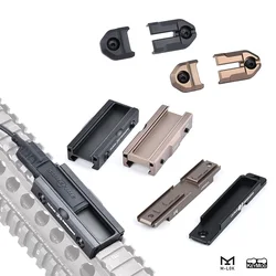 WADSN M600 M300 Airsoft Weapon ST07 interruptor de almohadilla de presión, linterna de luz Scout, Mlok Keymod, accesorios de montaje de riel Picatinny